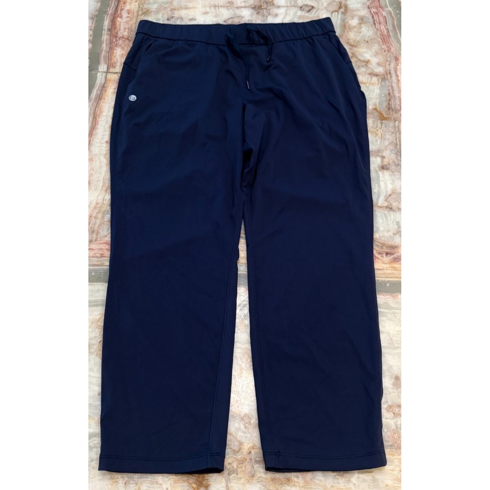 Mens‎ Track Pants Navy Blue Drawstring Outdoor Performance 2XL Lot Of 2